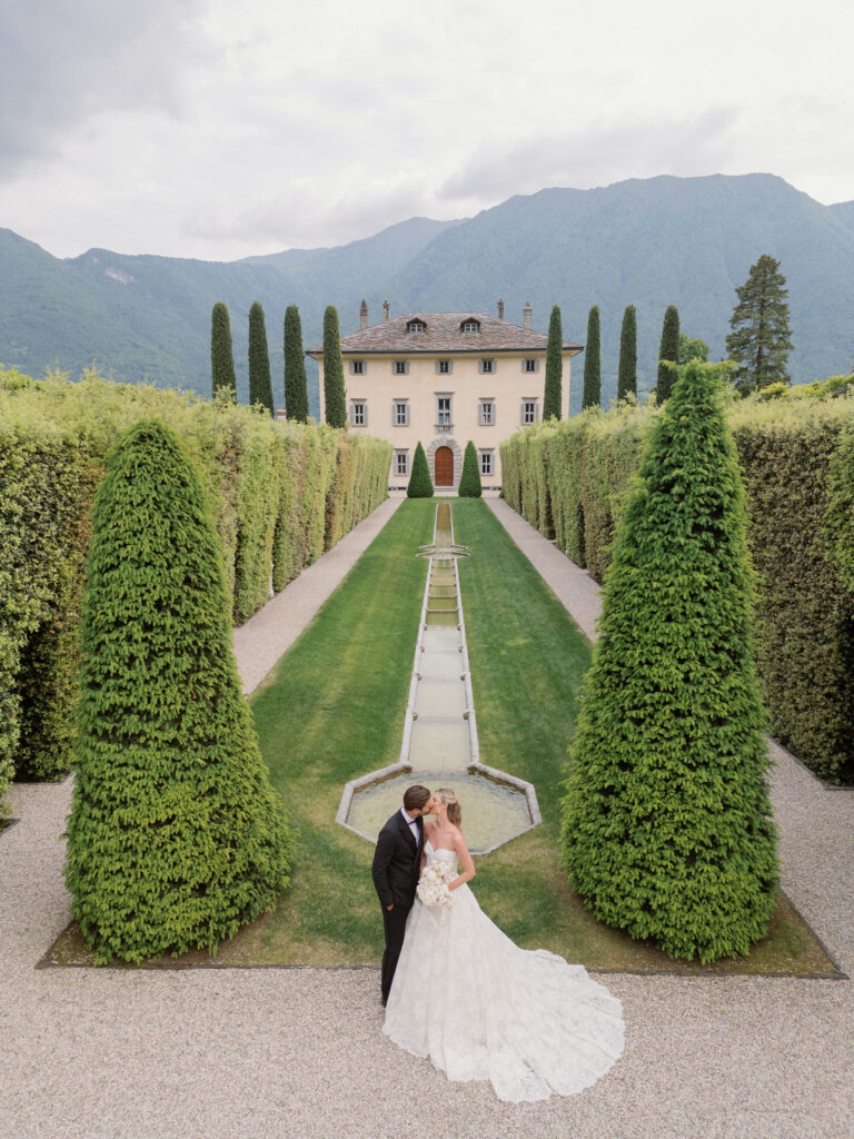 Drohnenaufnahme Villa Balbiano