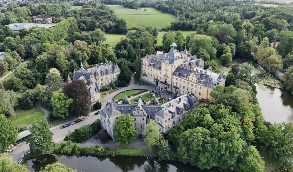 Drohnenaufnahme Schloss Bückeburg